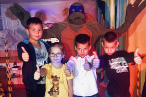 Фотография квеста-анимации Парк юрского периода от компании Kinder Boom (Фото 1)