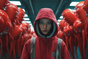 Фотография квеста-анимации Игра в кальмара от компании Kinder Boom (Фото 1)