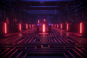 Фотография экшн-игры Лазертаг от компании Олимп (Фото 1)