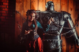 Фотография перформанса Робот Франкенштейна от компании Изоляция (Фото 2)