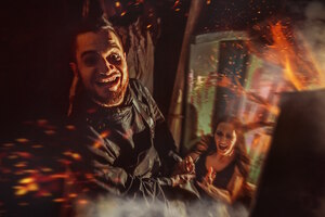 Фотография перформанса Казематы тьмы от компании Изоляция (Фото 2)